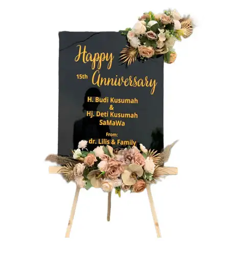 Papan Bunga Akrilik Pasar Gunungsitoli