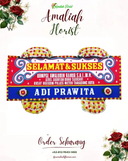 Papan Bunga Ucapan Selamat Pasar Gunungsitoli