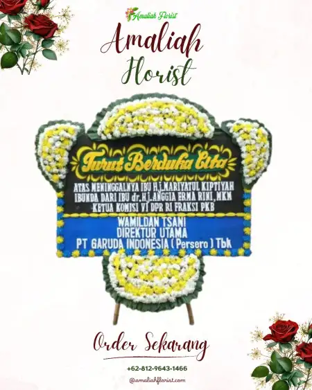 Papan Bunga Duka Pasar Gunungsitoli